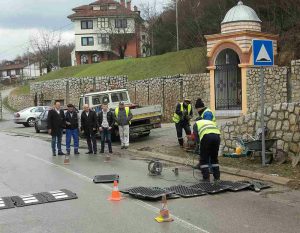 POSTAVLJANJE „LEŽEĆIH POLICAJACA“ U NASELJU „DELIJSKI VIS“